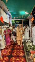 HH Swamiji's arrival at Varaha Venktesh Temple, Nagpur (28 March 2025)